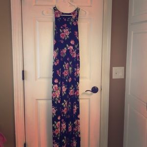 Halter maxi dress
